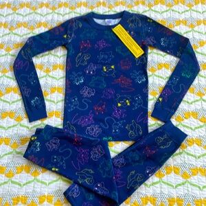 NWT Hanna Andersson long John pajamas in Pokémon print